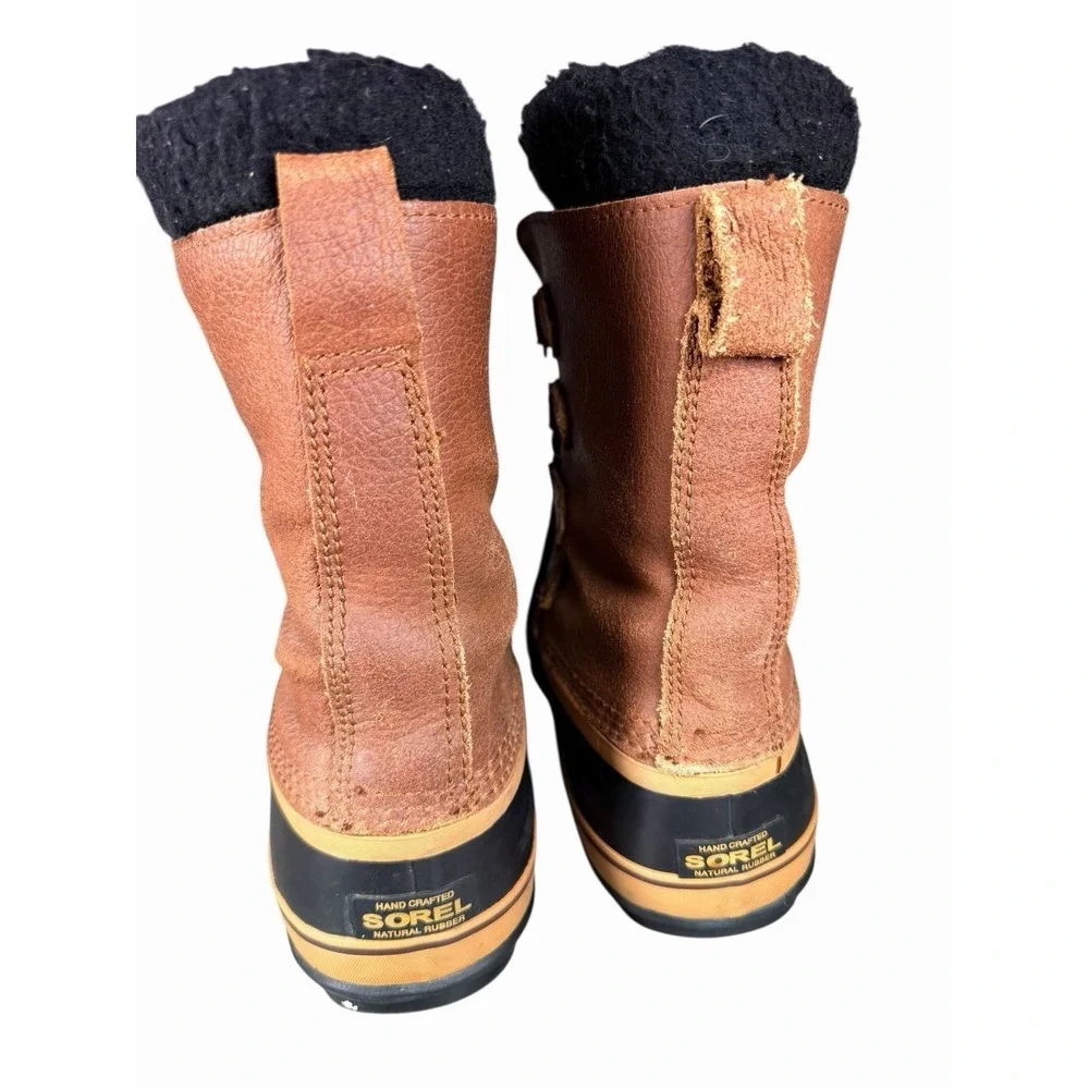 Sorel 1964 Premium‎ T Waterproof Winter Snow Pac Boots Brown Winter Men's Size 8